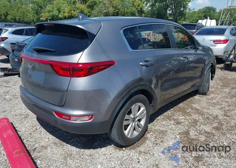 2018 Kia Sportage Lx из США, поврежденный, VIN KNDPMCAC5J7419533